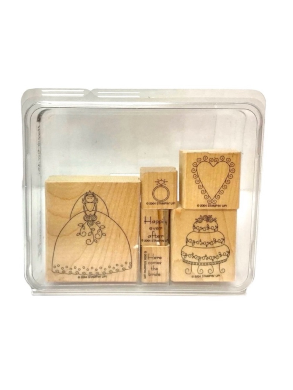 Stampin’ Up! 2004 “Happily Ever After” Rubber Stamp Set